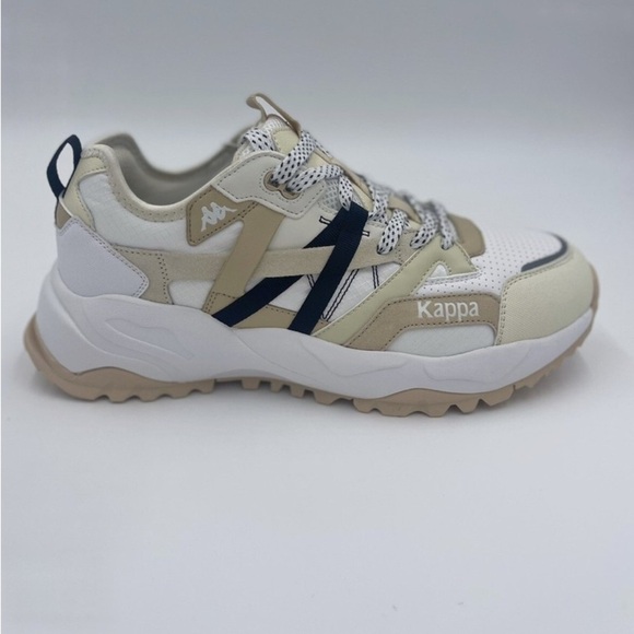 Kappa Women’s Chunky Sneakers – Beige/White/Navy – Size 9 – NWT - Picture 1 of 3
